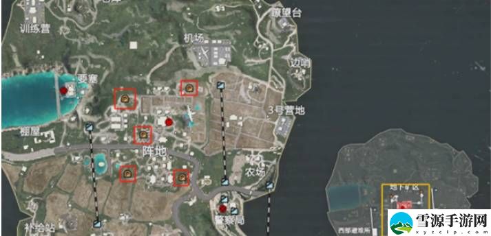 和平精英地铁逃生辐射区位置在哪