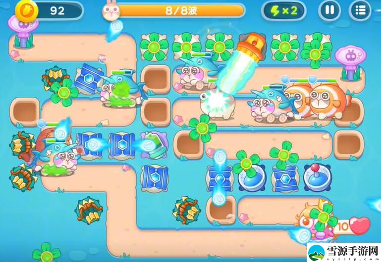 保卫萝卜4海的闺女第四十九关攻略是什么