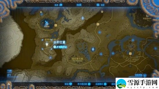 塞尔达传说荒野之息精灵泉位置介绍