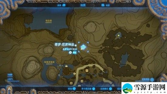 塞尔达传说荒野之息精灵泉位置