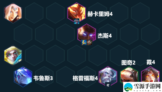 云顶之弈迅捷射手霞阵容怎么搭配