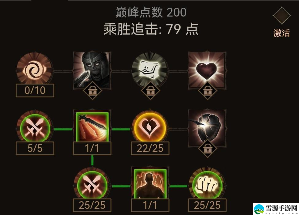 暗黑破坏神不朽巅峰200级怎么加点
