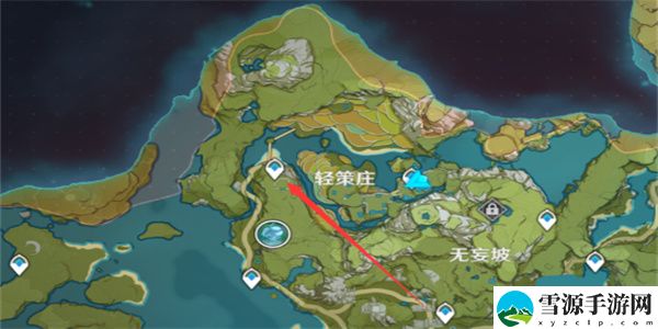 原神沿着岩尊像寻找碎片怎么做