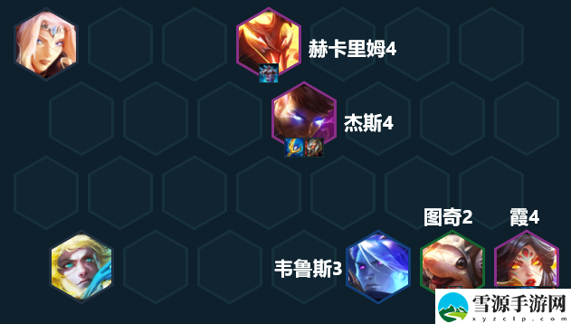 云顶之弈迅捷射手霞阵容怎么搭配
