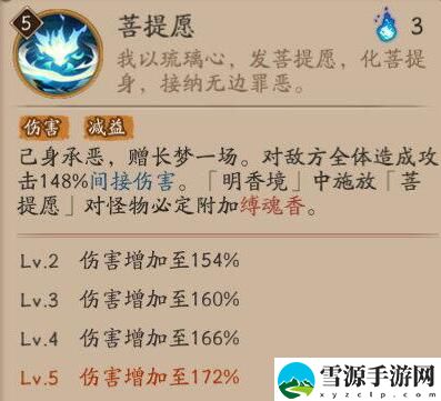 阴阳师寻香行有哪些技能