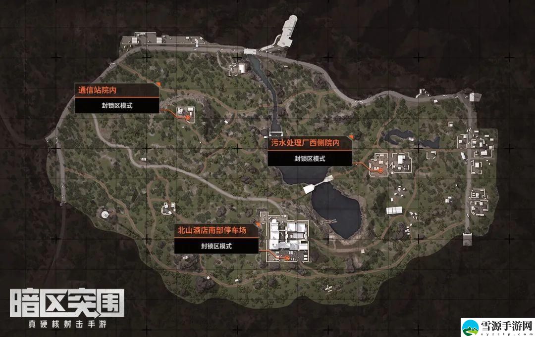 暗区突围空投罐分布位置在哪