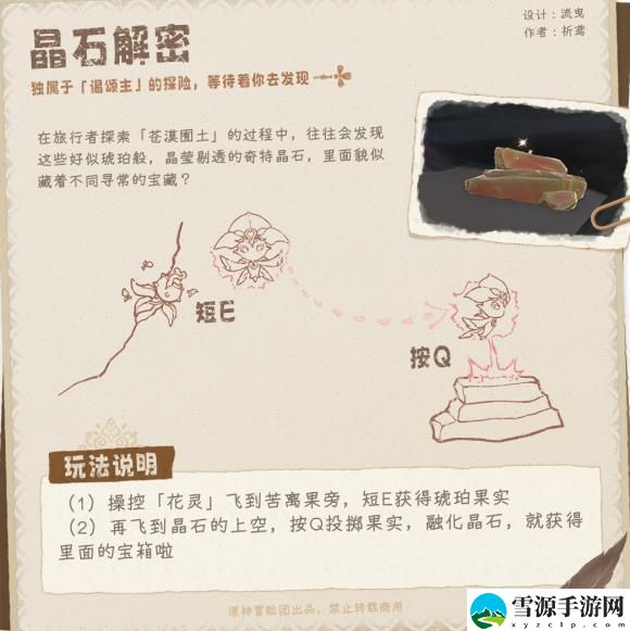 原神晶石解密攻略 3.6要用原力斯露莎隐藏成就达成方法