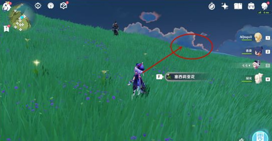 原神塞西莉亚花采集路线怎么走