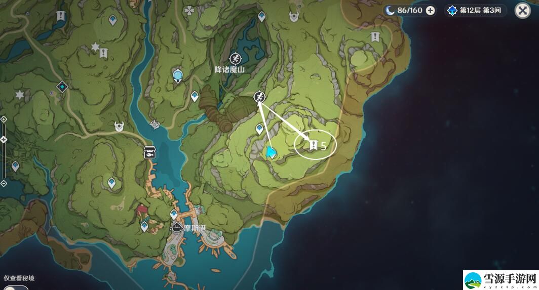 原神3.0须弥死域位置在哪