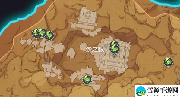 原神3.1新版本沙漠草神瞳的全部位置在哪