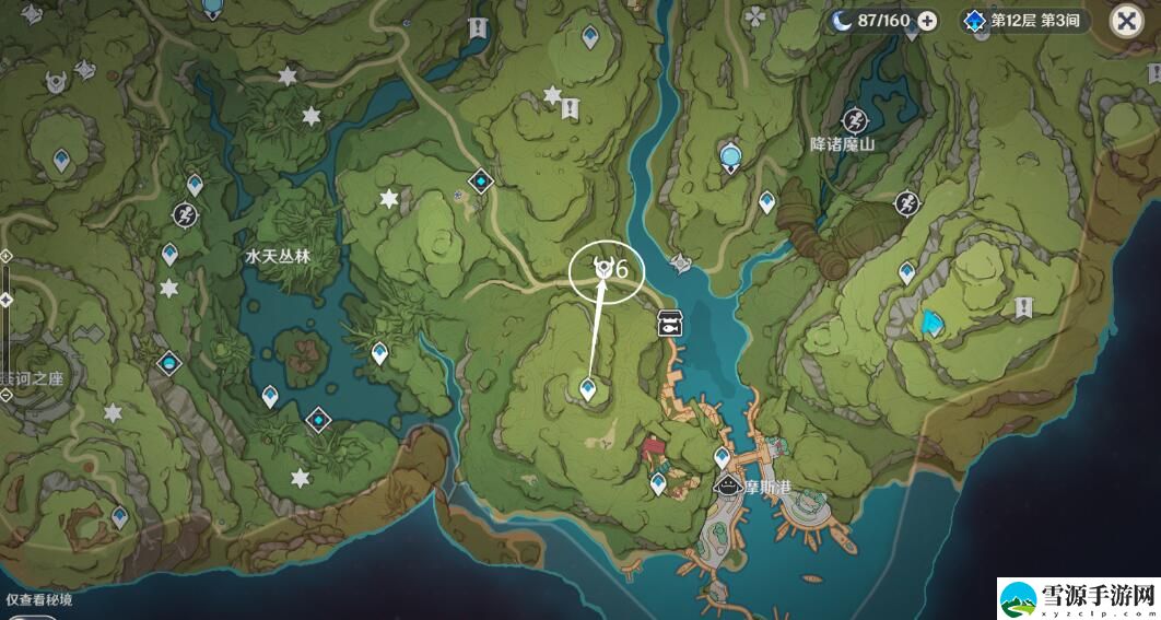 原神3.0须弥死域位置在哪