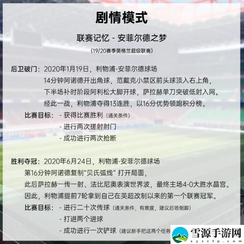 绿茵信仰剧情模式有哪些关卡