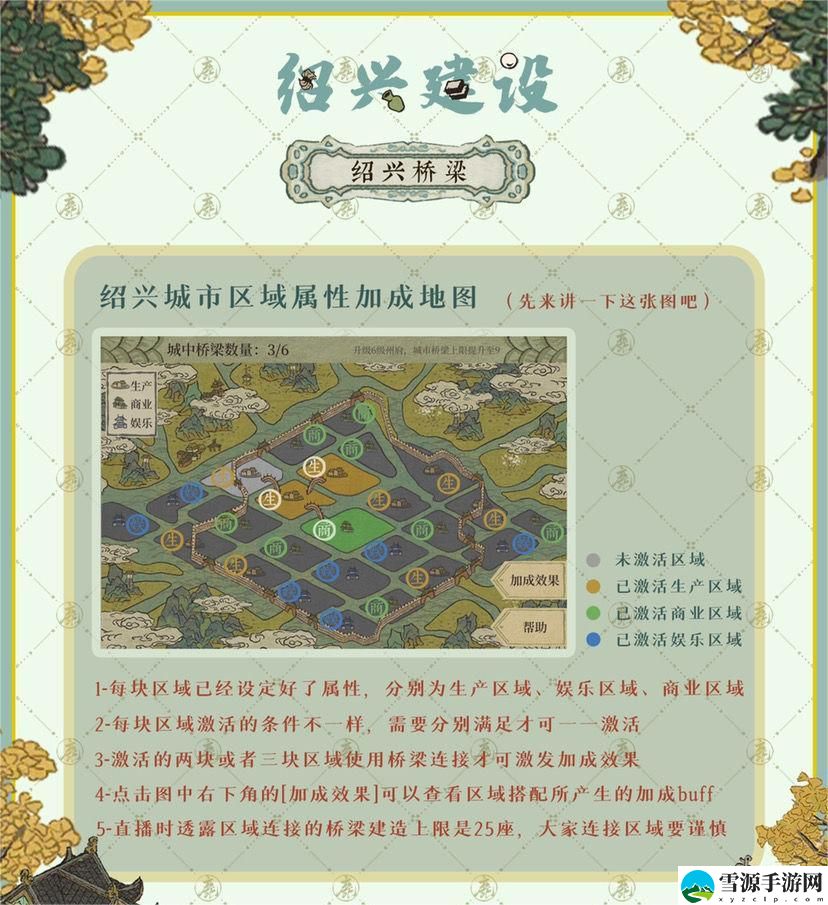 江南百景图如何建设绍兴府