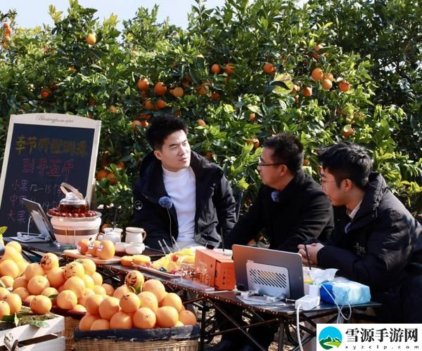 柑橘直播，网友感叹：果香四溢，生活更美好