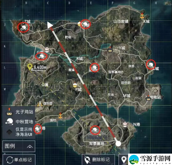 和平精英中秋营地在哪里