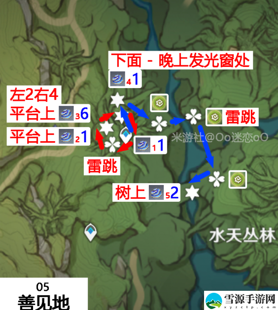 原神树王圣体菇的具体位置在哪