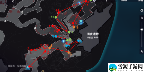 崩坏3琅丘阒夜遗巷宝箱在哪