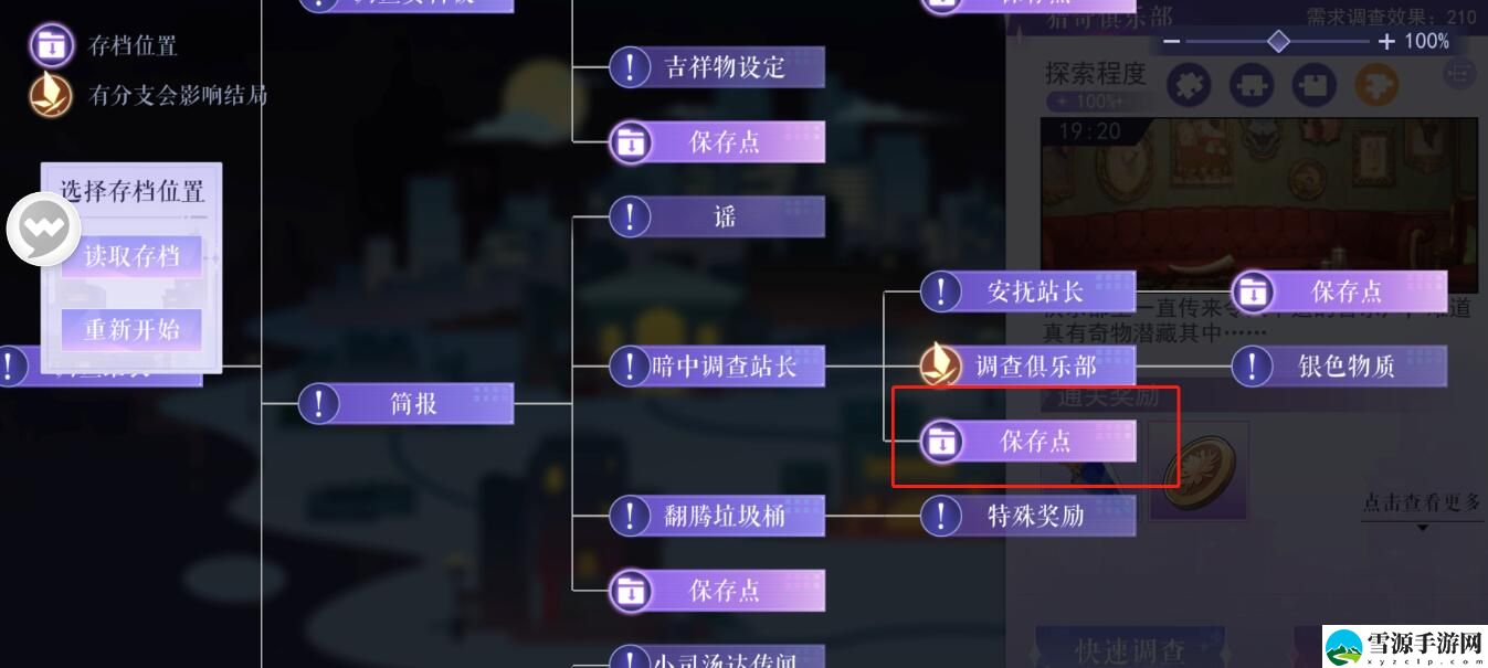 黑猫奇闻社第二章全结局怎么通关