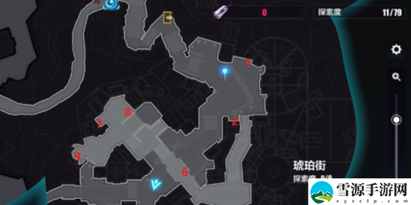 崩坏3琅丘琥珀街宝箱位置大全