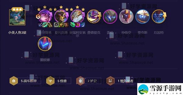 云顶之弈机甲万瞄怪兽阵容推荐