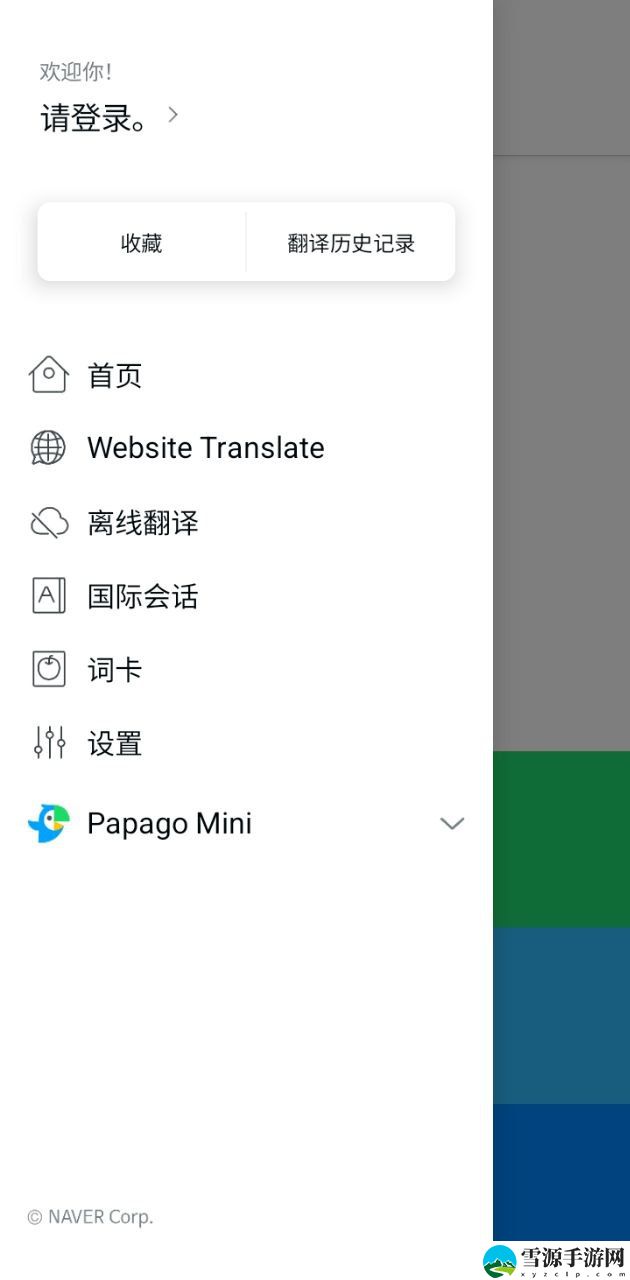 naverpapago截图4