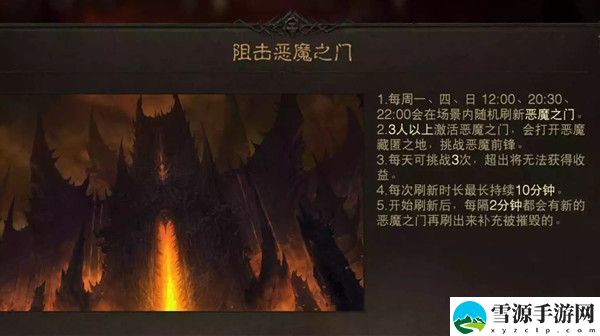 暗黑破坏神不朽恶魔之门在哪里 恶魔之门位置分享