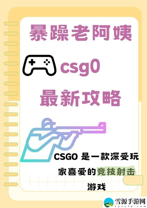 暴躁老阿姨CSGO被曝光，用户：她的游戏风格真是太独特了！