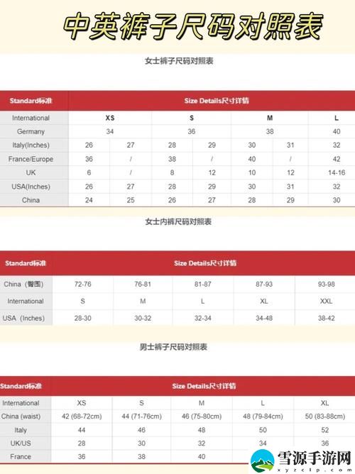  如何理解“亚洲尺码与欧洲尺码对比最新”，两者之间的差异究竟是什么？